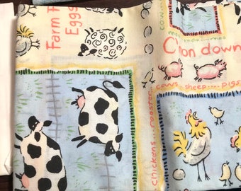 Lot of 8 Fabric Quarters
