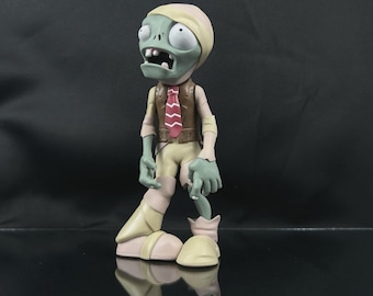 Ultra Rare Plants vs Zombies Exploding Mummy Zombie Figure by Jazware NEW in box.