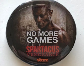 Spartacus Vengeance on Starz Button Pin Comic Con 2010