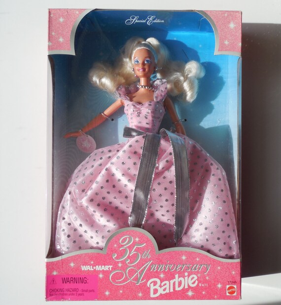 walmart 35th anniversary barbie