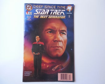 Set of Two DC Malibu Star Trek Deep Space nine Comics