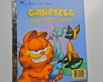 Garfield The Cat Show.  Little Golden Book 1st edition