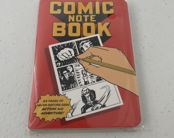 Comic Pocket Note Book Philosophers Guild Loot Crate New 64 Paneled Pages