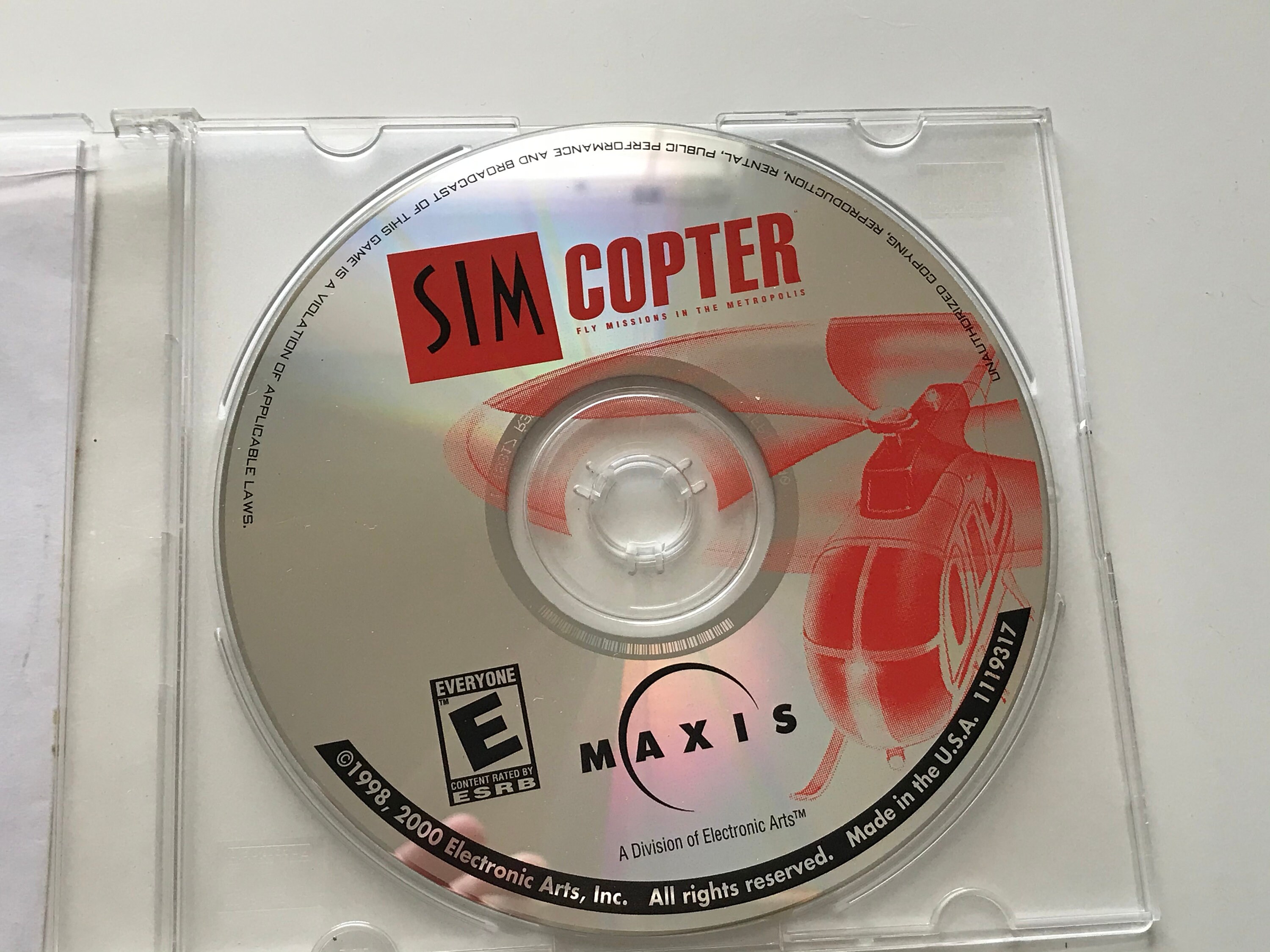 Sim Copter Sur PC – Jeu Vidéo – Neuf Sous Blister