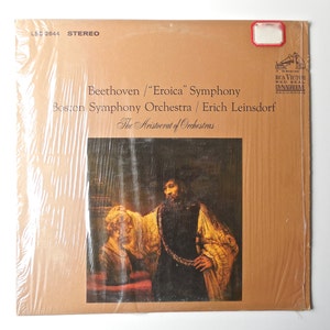 Beethoven Eroica Symphony Boston Symphony Orchestra Erich Leinsdorf