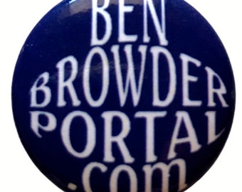 Button Pin Ben Browder Portal 2004
