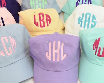 Monogram Personalized Baseball Cap