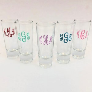 Monogramm Schnapsglas