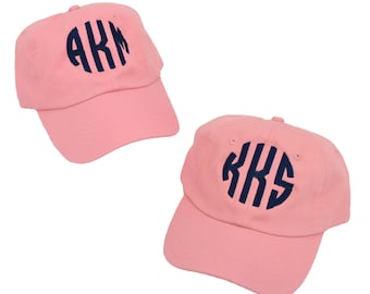 Kids Monogram Baseball Hat