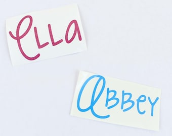 Personalized Name Word Decal Custom Personalized Sticker