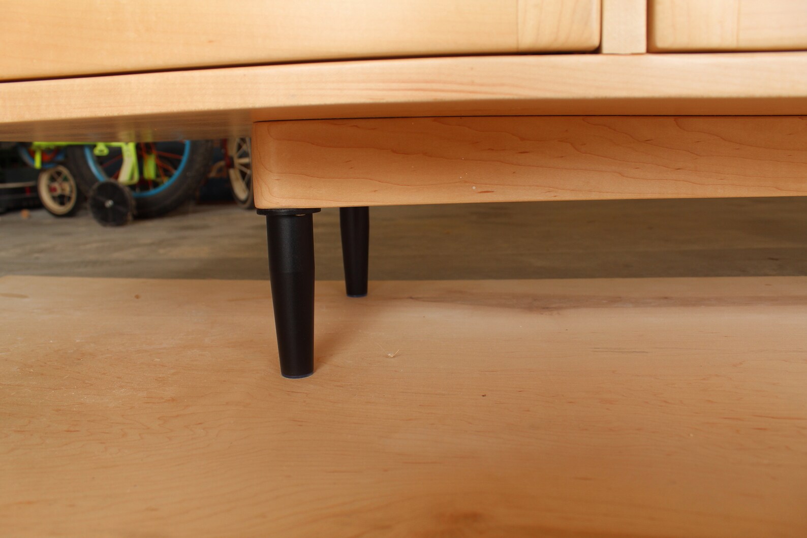 Custom Solid Wood Media With Cane Door Inserts Etsy