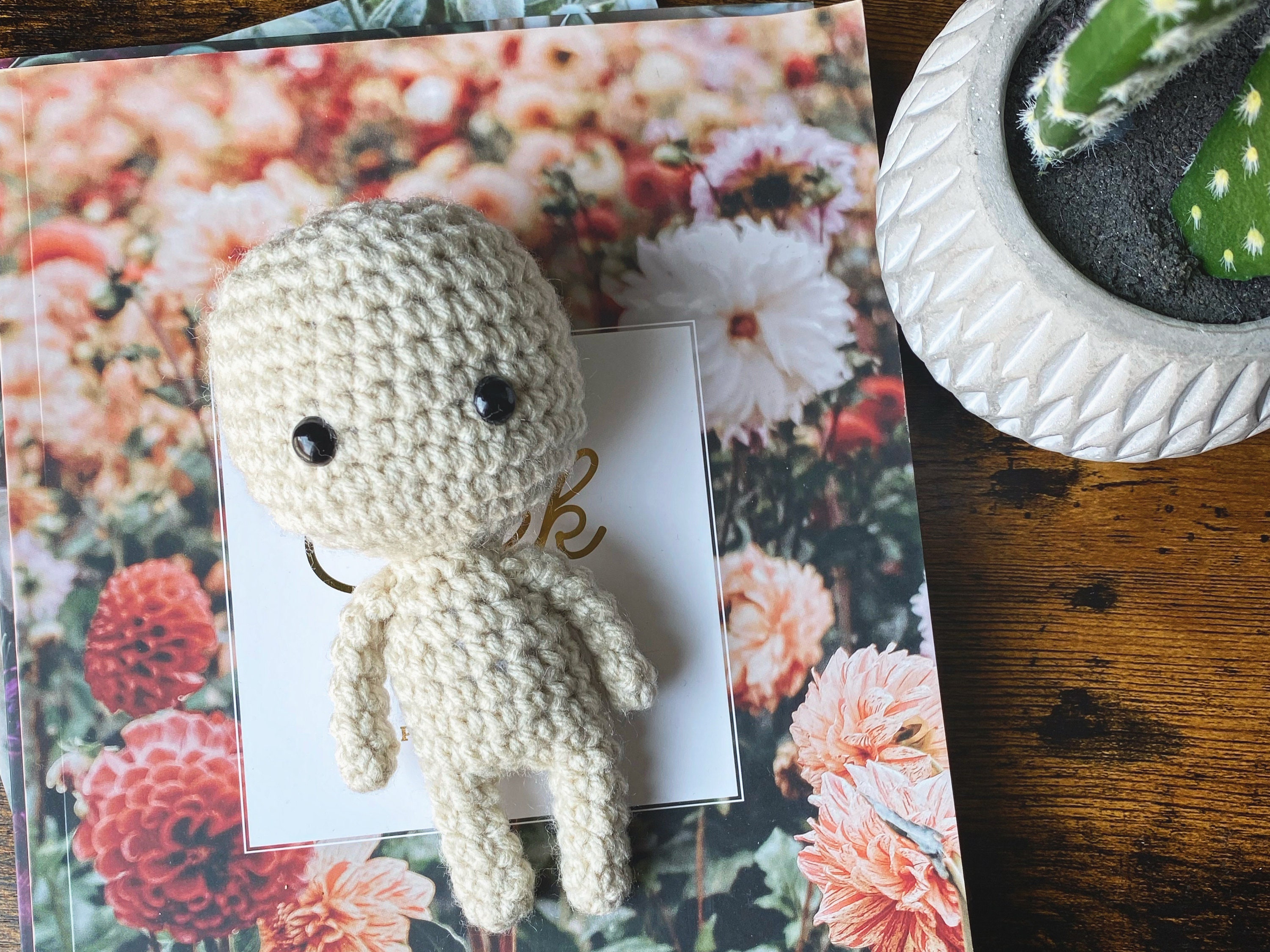 Mini Basic Doll Pattern Free Video Tutorial Included - Etsy