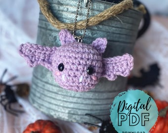 Crochet Bat quick and easy pattern free video tutorial