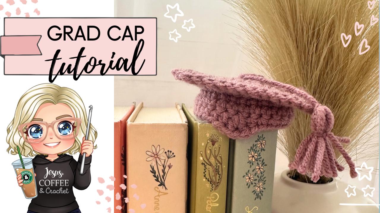 Graduation Crochet Tutorial Quick and Easy Crochet Graduation Cap Video Tutorial - Etsy
