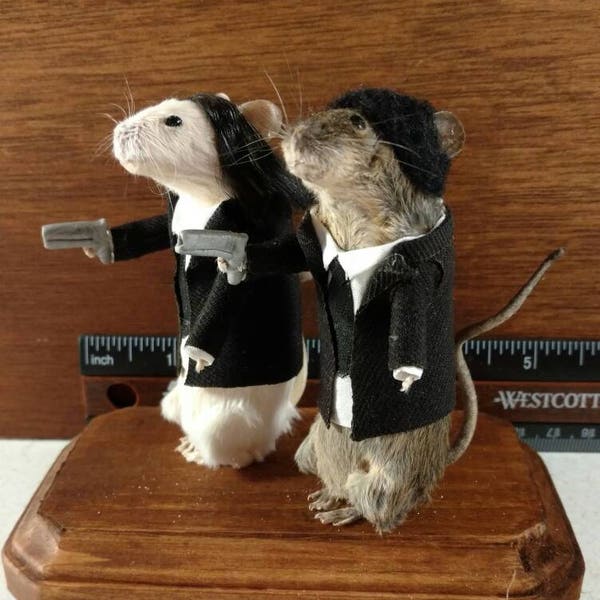 Taxidermy Pulp Rodents