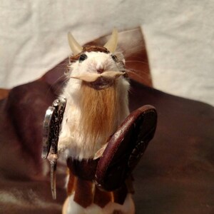 Viking taxidermy Mouse image 3