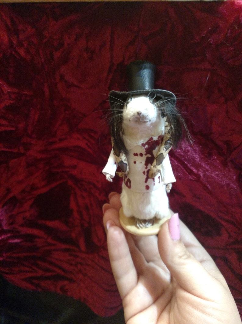 Taxidermy Mouse Alice Cooper image 5