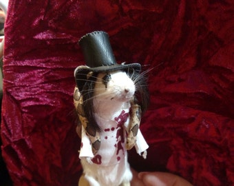 Taxidermy Mouse Alice Cooper