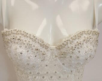 sparkly bralette top