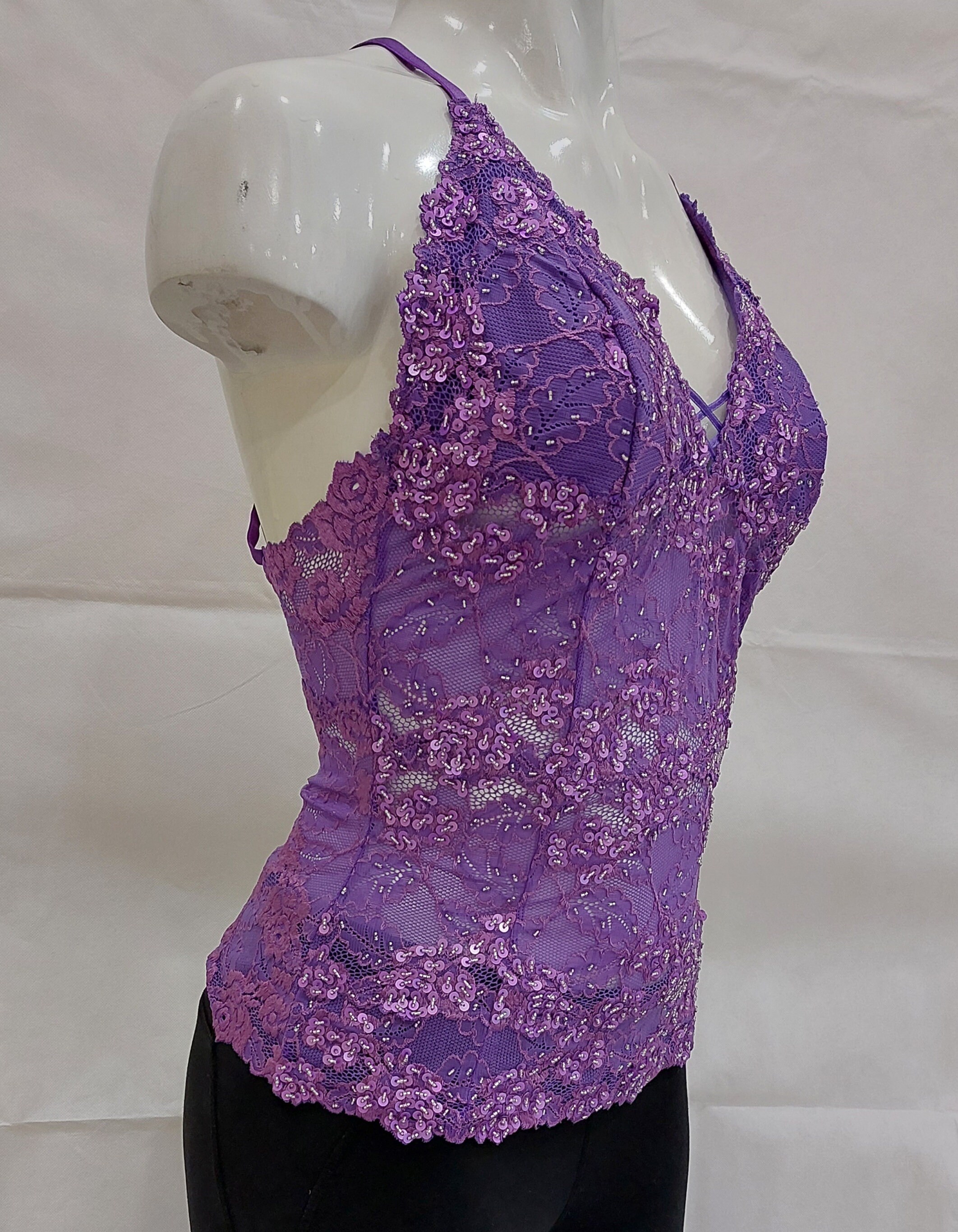 トップス OAKMOO Beaded Camisole Aopwsrlyi Women Sexy Pearls Beaded Cami Top Sleeveless Sling
