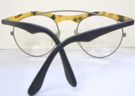 Vintage Rare Authentic GOME Round Frame Eyeglasse… - image 3