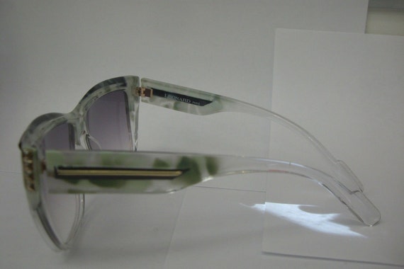 Authentic VINTAGE LEONARD PARIS Sunglasses Marbel… - image 3