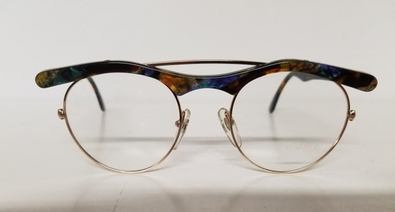 Vintage Rare Authentic GOME Round Frame Eyeglasse… - image 5