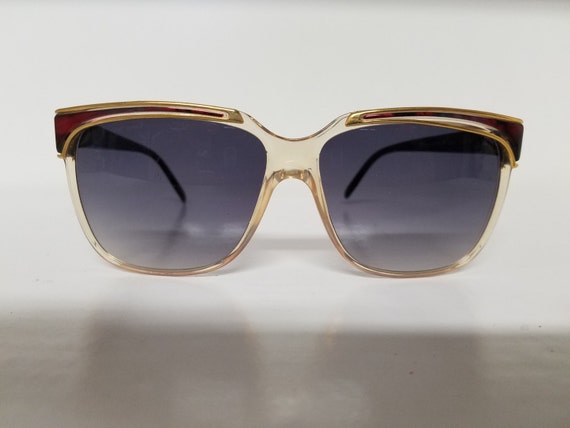 Original Vintage JACQUES FATH SUNGLASSES 886-0 Ma… - image 3