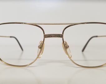 New Original Vintage Gold Frames Mod. 5th Avenue Made in France