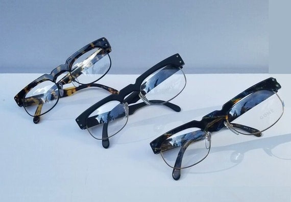 Vintage Genuine GOME PARIS Eyeglass FRAMES Thick … - image 1