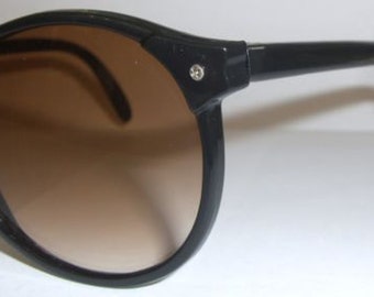 Lunettes De Soleil Vintage Françaises Années 80 - Verres Dégradés Marron - 100% UV400