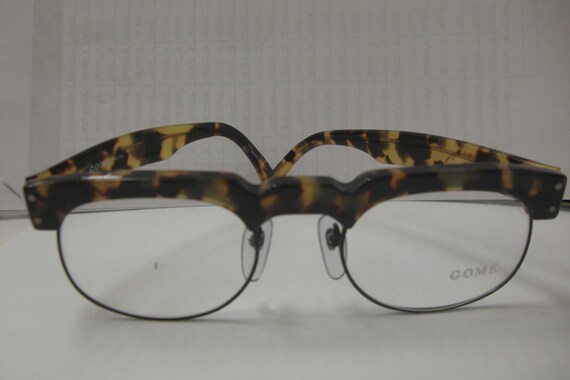 Vintage Genuine GOME PARIS Eyeglass FRAMES Thick … - image 4