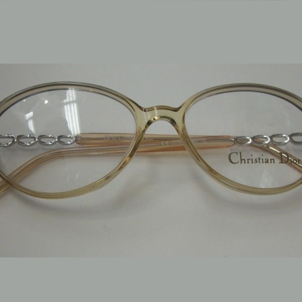 Vintage Genuine CHRISTIAN DIOR  Pastic Frame Eyeglasses Made in Austria CD 3019