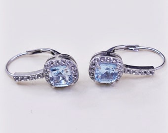 fas 925 diamond earrings