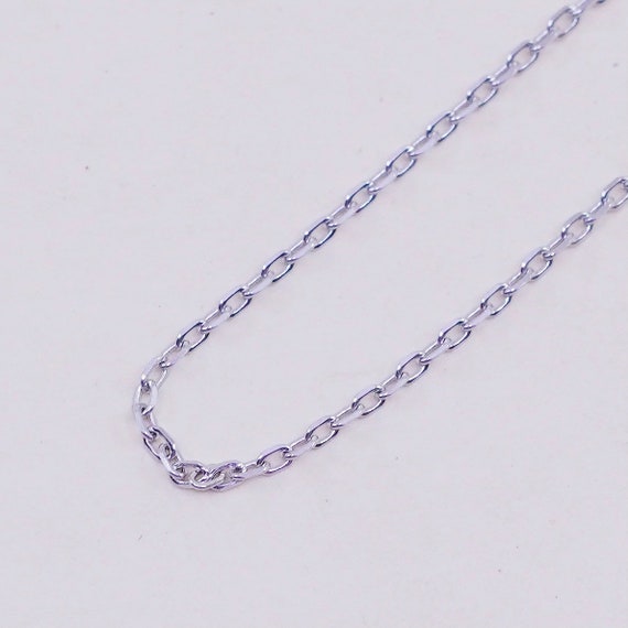 Buy 162, Vintage Italian Sterling 925 Silver Circle Chain