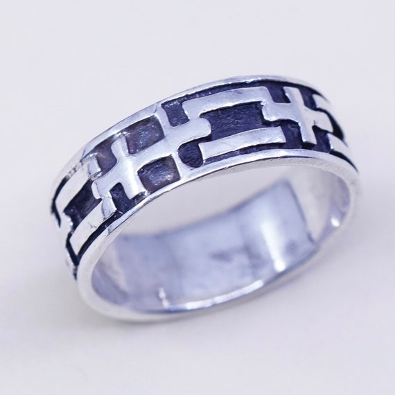 HOPI族 14K _Sterling silver スリムリング f91208f3bfee7cb8cb14a92be8f1f7