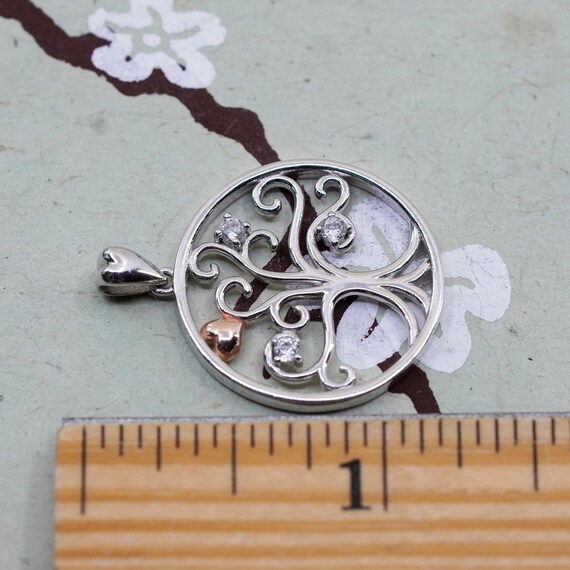 Vintage Sterling silver handmade pendant, 925 fam… - image 5