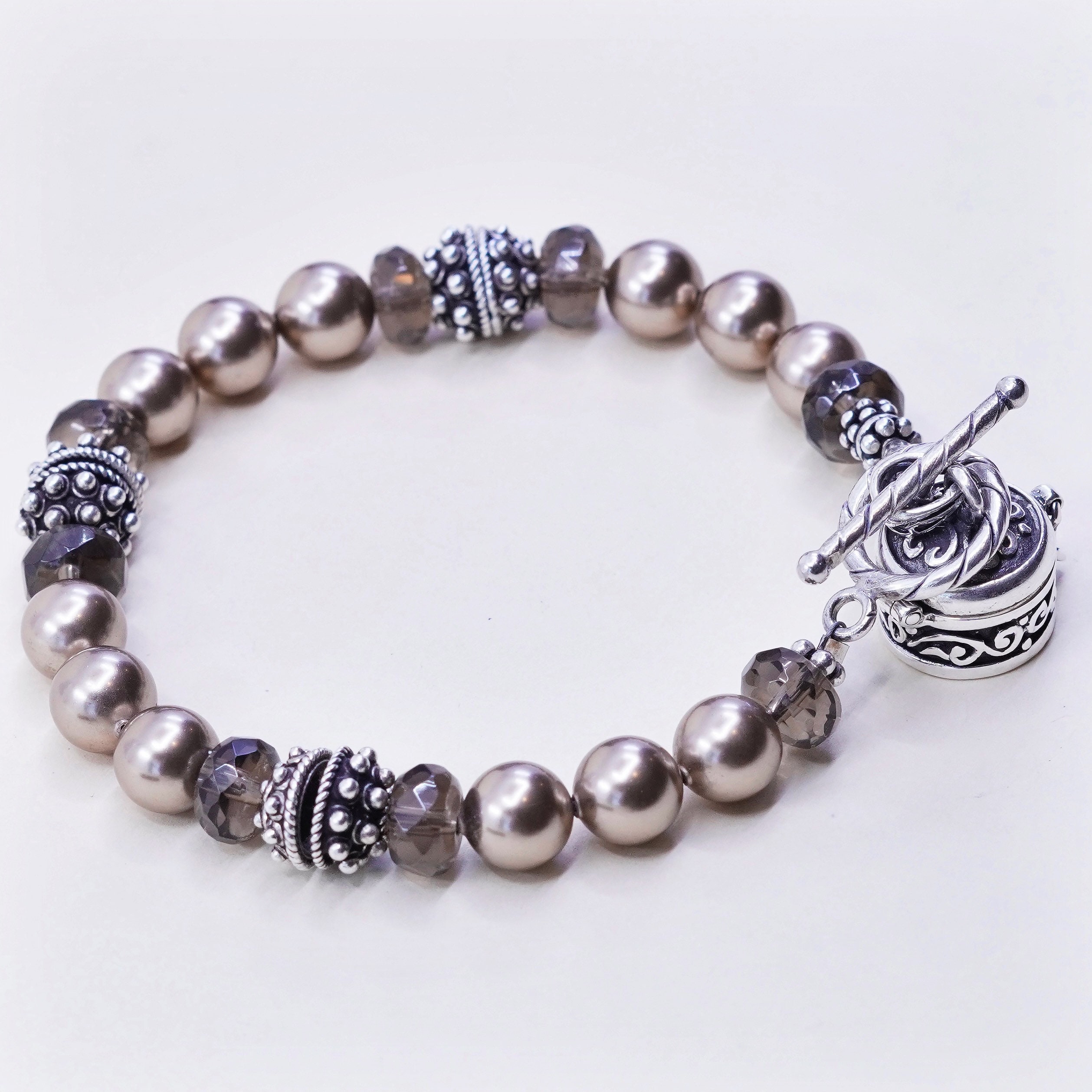 Natural Gemstone Bead Bracelet, Genuine Gemstone Round