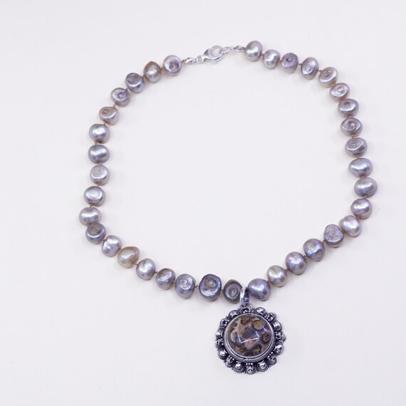 Genuine 8/10/12mm Golden Shell Pearl Round Beads Necklace Earrings Set 18 in