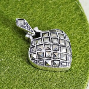 ヴィンテージ スターリング シルバー ハンドメイド ペンダント