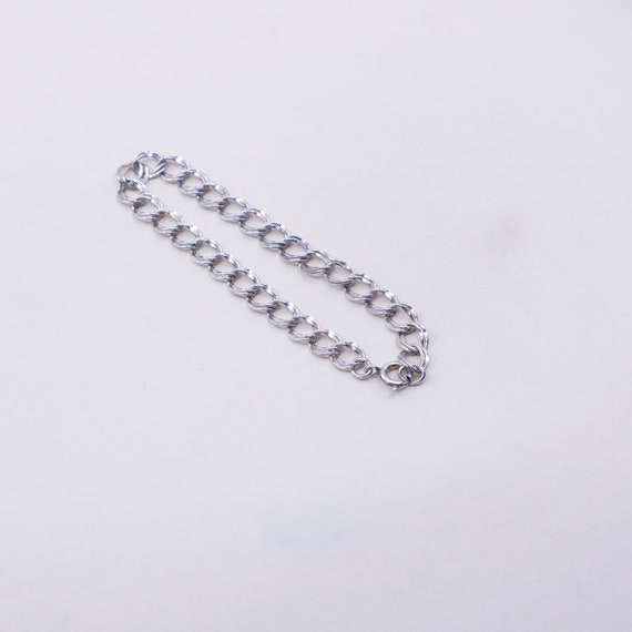 7”, 7mm, Vintage prochain sterling silver bracele… - image 5