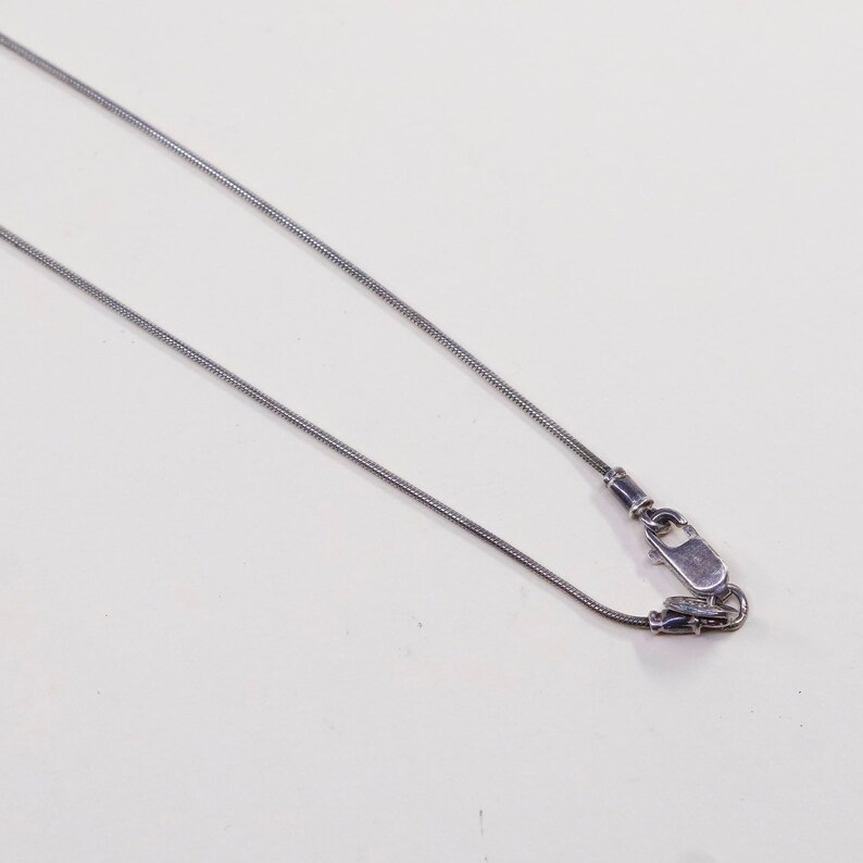 Vintage 16\u201d Silpada Saturn Necklace N0673 Sterling Silver 14k Yellow Gold Necklace Stamped 925 040398