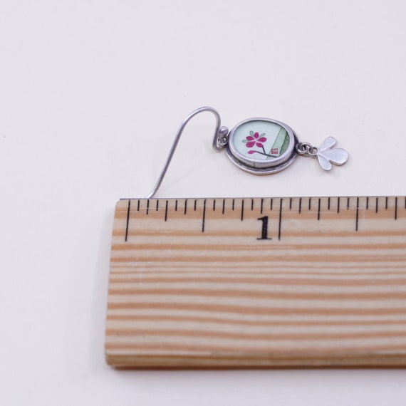 Designer Ananda KHALSA Sterling 925 Silver Handmade Earrings