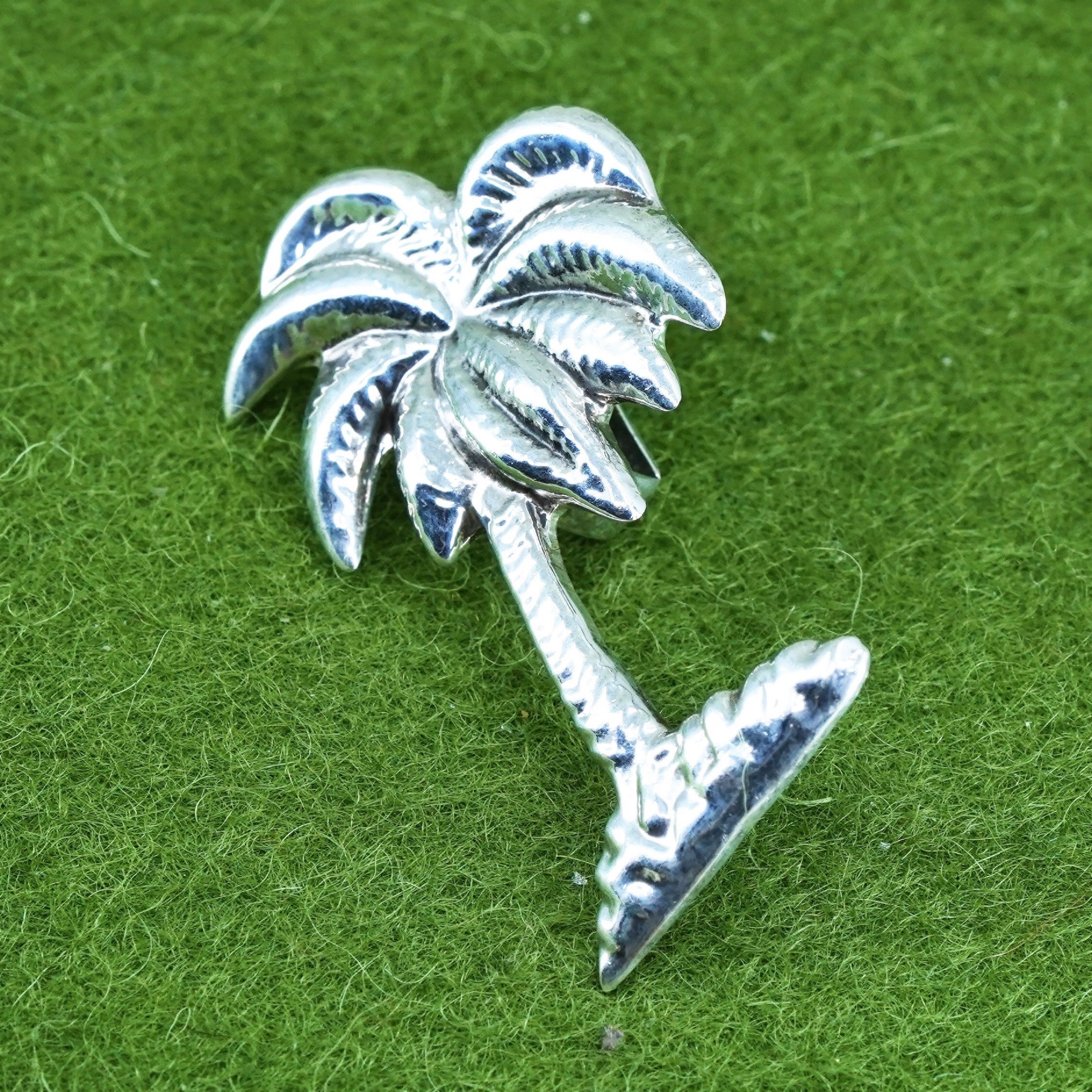 Broche Ancienne Art Déco/Nouveau En Argent Massif 925 - Créateur Simple Et élégant