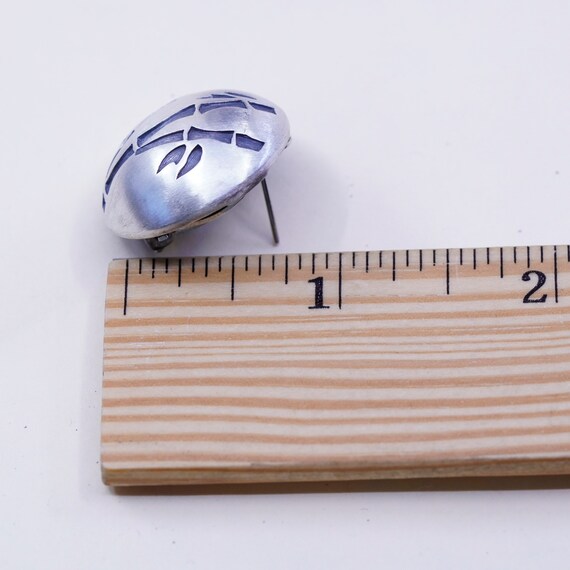 Designer modern Sterling silver handmade earrings… - image 8