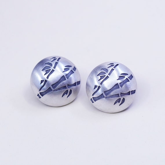 Designer modern Sterling silver handmade earrings… - image 6
