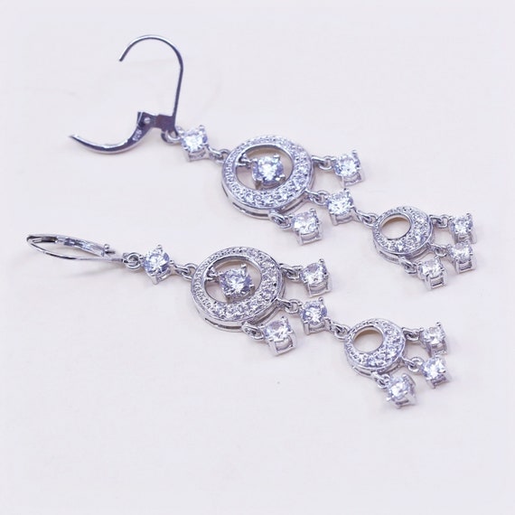 Vintage Meda Sterling 925 silver handmade earrings