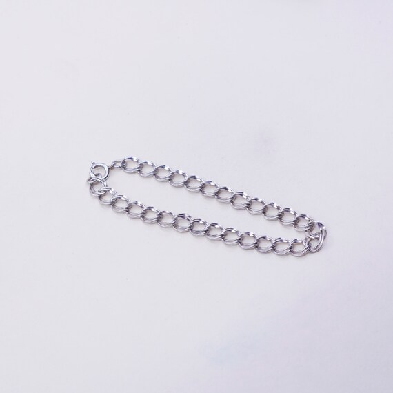 7”, 7mm, Vintage prochain sterling silver bracele… - image 4