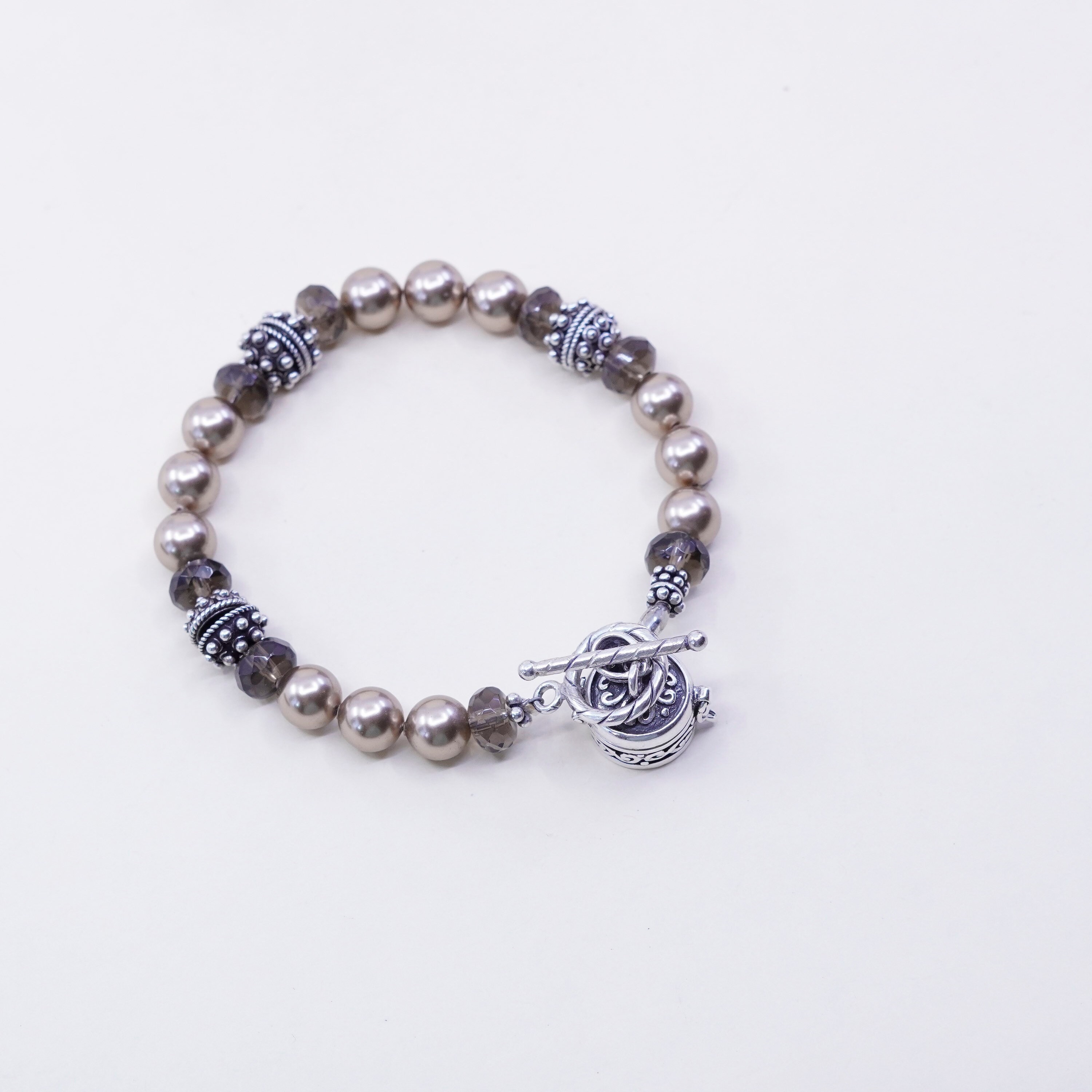 Natural Gemstone Bead Bracelet, Genuine Gemstone Round