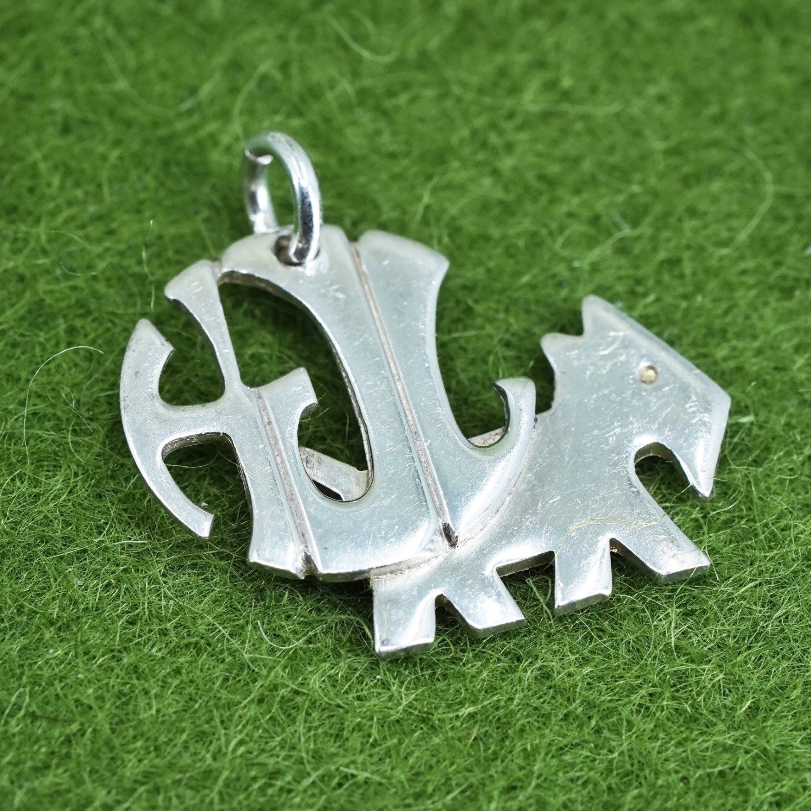 Vintage Leonore Doskow Sterling Silver Handmade Pendant, 925